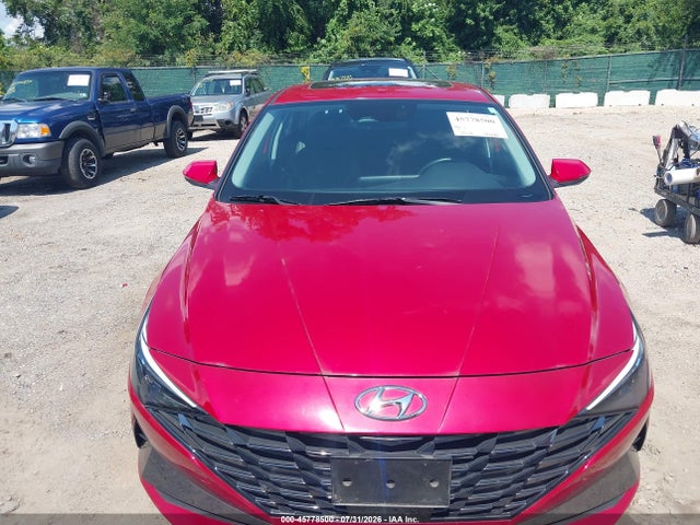 45778500 :رقم المزاد ، KMHLN4AJ8PU057123 vin ، 2023 Hyundai Elantra Hybrid Limited مزاد بيع