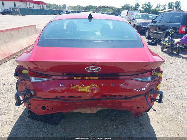 45778500 :رقم المزاد ، KMHLN4AJ8PU057123 vin ، 2023 Hyundai Elantra Hybrid Limited مزاد بيع