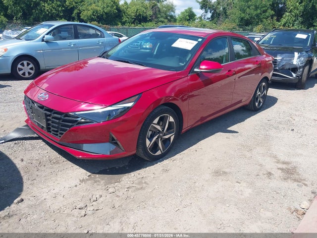 45778500 :رقم المزاد ، KMHLN4AJ8PU057123 vin ، 2023 Hyundai Elantra Hybrid Limited مزاد بيع