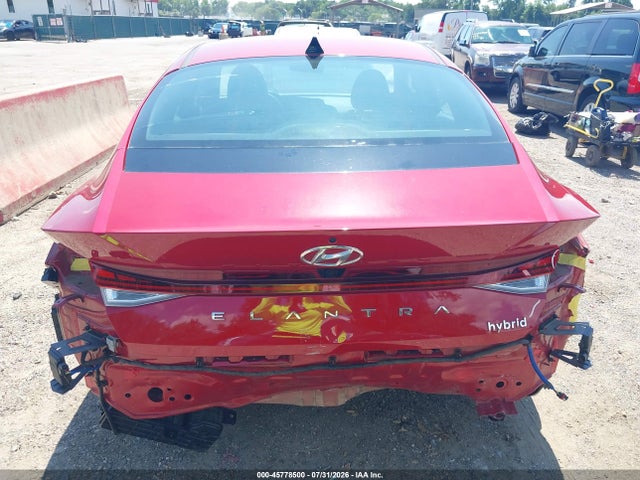 45778500 :رقم المزاد ، KMHLN4AJ8PU057123 vin ، 2023 Hyundai Elantra Hybrid Limited مزاد بيع