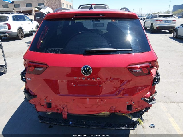 3VVCB7AX9RM227307 Volkswagen Tiguan 2.0t Se R-line Black
