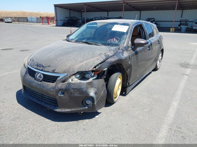 45778557 :رقم المزاد ، JTHKD5BH5C2107498 vin ، 2012 Lexus Ct 200h Premium مزاد بيع