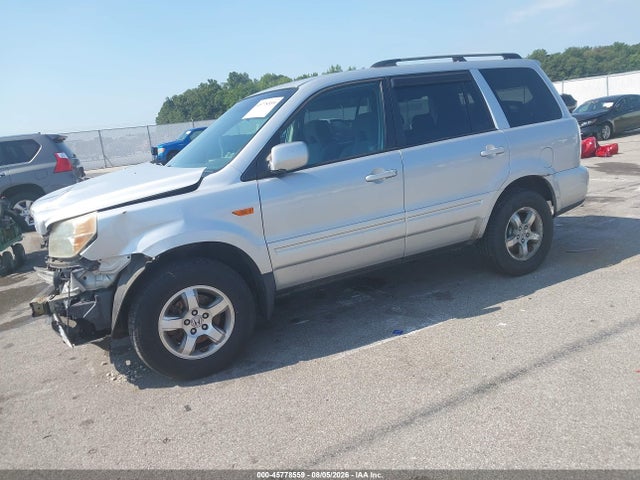 2006 Honda Pilot Ex მანქანა იყიდება აუქციონზე, vin: 2HKYF18476H527625, აუქციონის ნომერი: 45778559