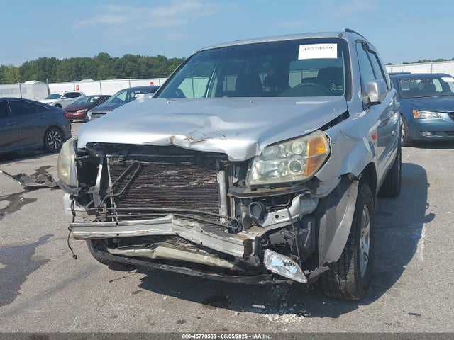2006 Honda Pilot Ex მანქანა იყიდება აუქციონზე, vin: 2HKYF18476H527625, აუქციონის ნომერი: 45778559