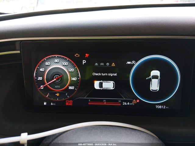 45778585 :رقم المزاد ، 5NMJF3AE0PH215757 vin ، 2023 Hyundai Tucson Sel مزاد بيع