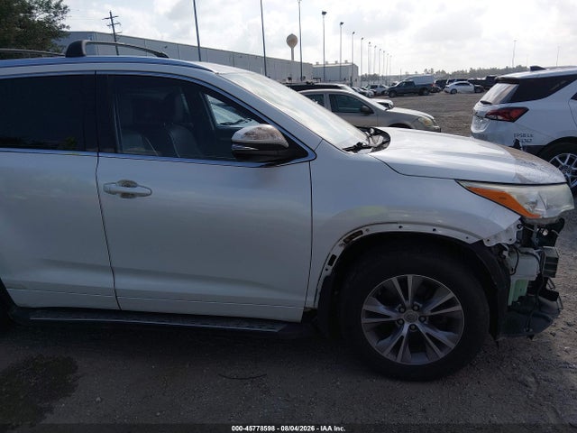 Продаж на аукціоні авто 2014 Toyota Highlander Xle V6, vin: 5TDKKRFH5ES025467, номер лоту: 45778598