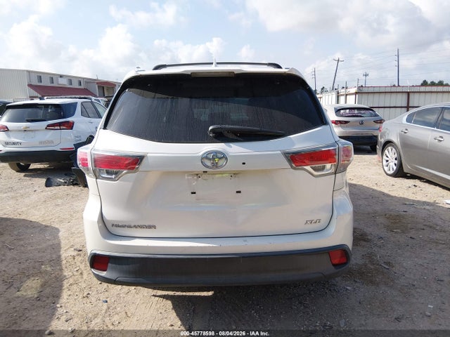 Продаж на аукціоні авто 2014 Toyota Highlander Xle V6, vin: 5TDKKRFH5ES025467, номер лоту: 45778598