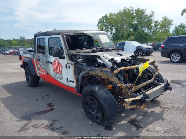 2021 Jeep Gladiator Sport 4x4 მანქანა იყიდება აუქციონზე, vin: 1C6HJTAG9ML525163, აუქციონის ნომერი: 45778620
