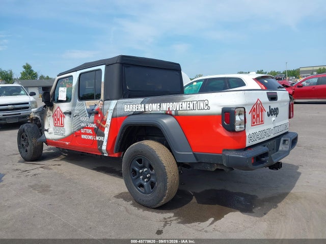 2021 Jeep Gladiator Sport 4x4 მანქანა იყიდება აუქციონზე, vin: 1C6HJTAG9ML525163, აუქციონის ნომერი: 45778620
