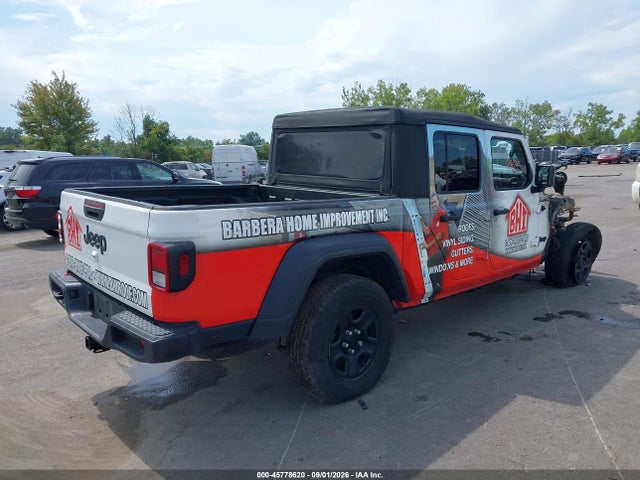 2021 Jeep Gladiator Sport 4x4 მანქანა იყიდება აუქციონზე, vin: 1C6HJTAG9ML525163, აუქციონის ნომერი: 45778620