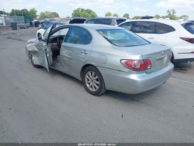 Aukcja sprzedaży 2003 Lexus Es 300, vin: JTHBF30G636014720, numer aukcji: 45778722