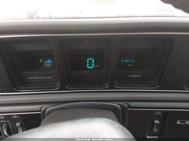 Продаж на аукціоні авто 1984 Lincoln Mark Vii, vin: 1MRBP98F1EY704229, номер лоту: 45778768