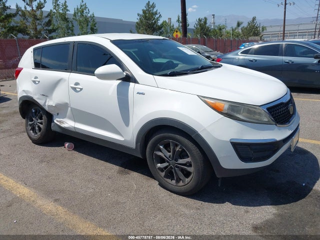 2014 Kia Sportage Lx მანქანა იყიდება აუქციონზე, vin: KNDPBCAC4E7618116, აუქციონის ნომერი: 45778787