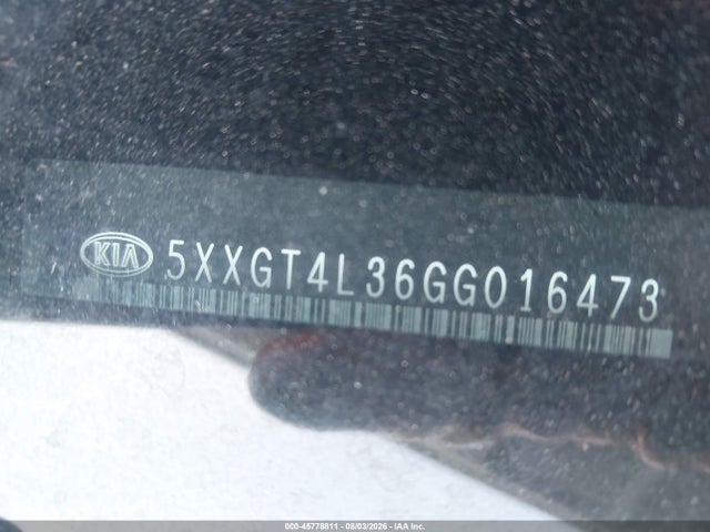 KIA Optima Lx 2016 5XXGT4L36GG016473 Image 9