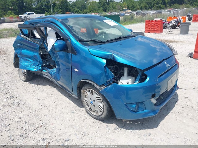 2015 Mitsubishi Mirage De მანქანა იყიდება აუქციონზე, vin: ML32A3HJ5FH054802, აუქციონის ნომერი: 45778839