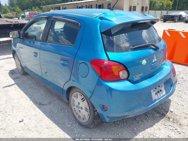 2015 Mitsubishi Mirage De მანქანა იყიდება აუქციონზე, vin: ML32A3HJ5FH054802, აუქციონის ნომერი: 45778839