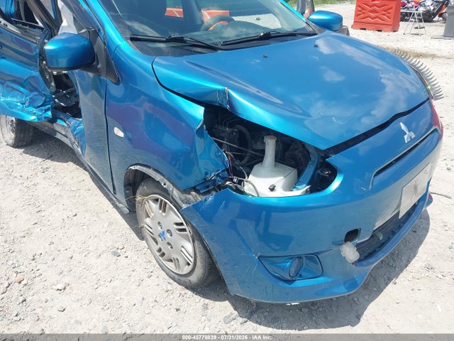 2015 Mitsubishi Mirage De მანქანა იყიდება აუქციონზე, vin: ML32A3HJ5FH054802, აუქციონის ნომერი: 45778839