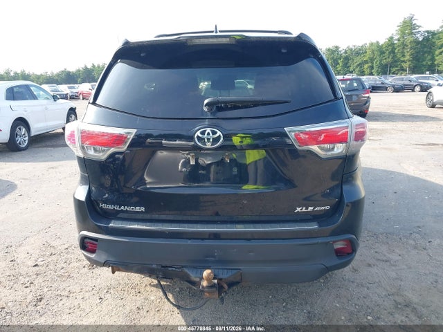 5TDJKRFH3GS278205 Toyota Highlander Xle V6