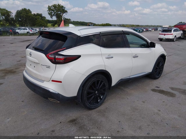Aukcja sprzedaży 2020 Nissan Murano Platinum Intelligent Awd, vin: 5N1AZ2DS8LN164441, numer aukcji: 45778873