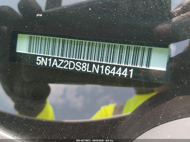 Aukcja sprzedaży 2020 Nissan Murano Platinum Intelligent Awd, vin: 5N1AZ2DS8LN164441, numer aukcji: 45778873