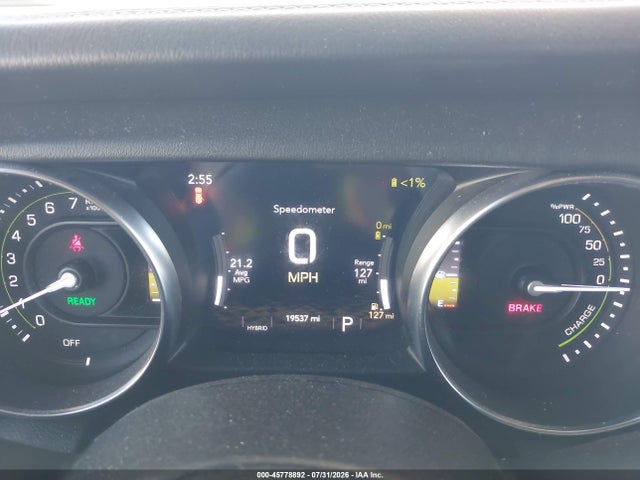 45778892 :رقم المزاد ، 1C4JJXP62NW186844 vin ، 2022 Jeep Wrangler 4xe Unlimited Sahara 4x4 مزاد بيع