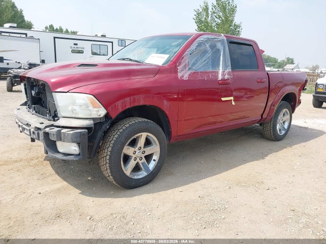 45778908 :رقم المزاد ، 1C6RD7MT8CS195824 vin ، 2012 Ram 1500 Sport مزاد بيع