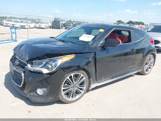 Hyundai Veloster Turbo R-spec 2016 KMHTC6AEXGU260583 Image 2