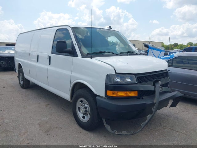 45778938 :رقم المزاد ، 1GCWGBFP7M1221150 vin ، 2021 Chevrolet Express Cargo Rwd 2500 Extended Wheelbase Wt مزاد بيع