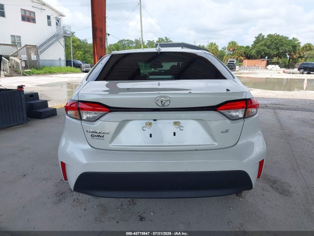 2025 Toyota Corolla Le მანქანა იყიდება აუქციონზე, vin: 5YFB4MDE4SP251980, აუქციონის ნომერი: 45778947