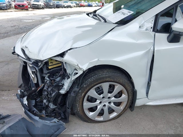 2025 Toyota Corolla Le მანქანა იყიდება აუქციონზე, vin: 5YFB4MDE4SP251980, აუქციონის ნომერი: 45778947