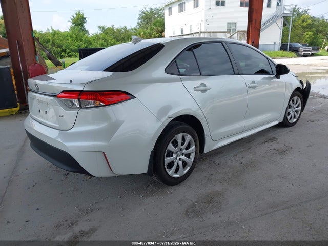 2025 Toyota Corolla Le მანქანა იყიდება აუქციონზე, vin: 5YFB4MDE4SP251980, აუქციონის ნომერი: 45778947