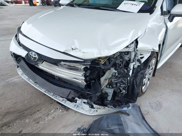 2025 Toyota Corolla Le მანქანა იყიდება აუქციონზე, vin: 5YFB4MDE4SP251980, აუქციონის ნომერი: 45778947