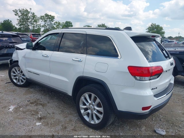 Aukcja sprzedaży 2017 Jeep Grand Cherokee Limited, vin: 1C4RJFBG1HC758912, numer aukcji: 45778950