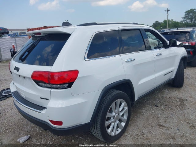 Aukcja sprzedaży 2017 Jeep Grand Cherokee Limited, vin: 1C4RJFBG1HC758912, numer aukcji: 45778950