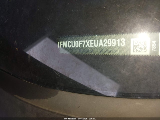 45779008 :رقم المزاد ، 1FMCU0F7XEUA29913 vin ، 2014 Ford Escape S مزاد بيع