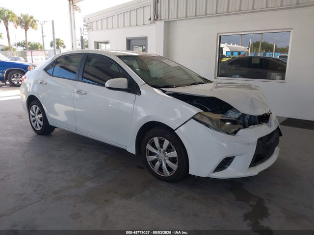 2016 Toyota Corolla Le მანქანა იყიდება აუქციონზე, vin: 2T1BURHE0GC673789, აუქციონის ნომერი: 45779027