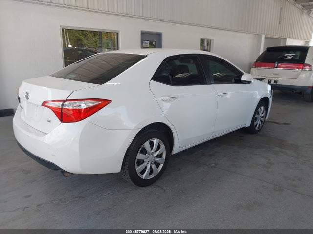 Продаж на аукціоні авто 2016 Toyota Corolla Le, vin: 2T1BURHE0GC673789, номер лоту: 45779027
