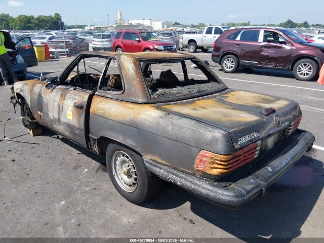 45779054 :رقم المزاد ، WDBBA45C3FA019773 vin ، 1985 Mercedes-benz 380 Sl مزاد بيع