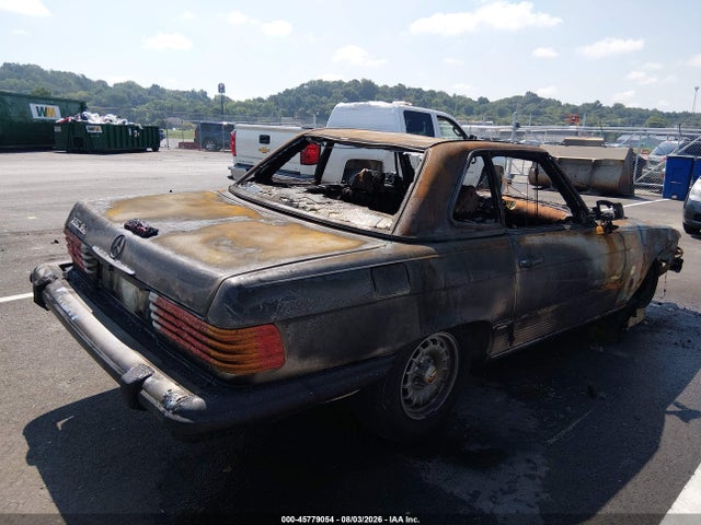 45779054 :رقم المزاد ، WDBBA45C3FA019773 vin ، 1985 Mercedes-benz 380 Sl مزاد بيع