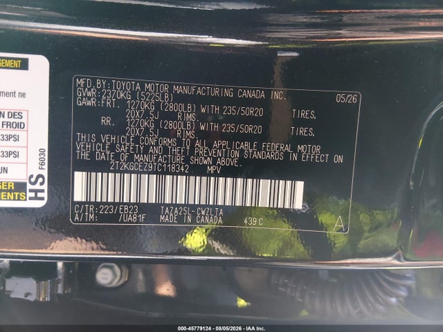 Продаж на аукціоні авто 2026 Lexus Nx 350 F Sport Handling, vin: 2T2KGCEZ9TC118342, номер лоту: 45779124
