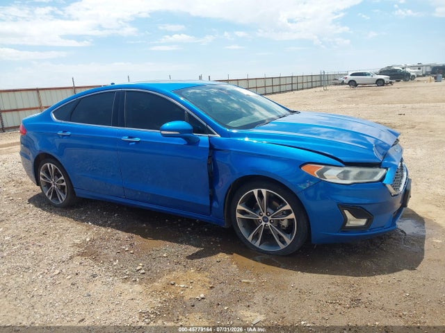 2020 Ford Fusion Titanium მანქანა იყიდება აუქციონზე, vin: 3FA6P0D95LR192766, აუქციონის ნომერი: 45779164