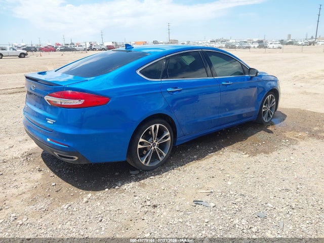 2020 Ford Fusion Titanium მანქანა იყიდება აუქციონზე, vin: 3FA6P0D95LR192766, აუქციონის ნომერი: 45779164