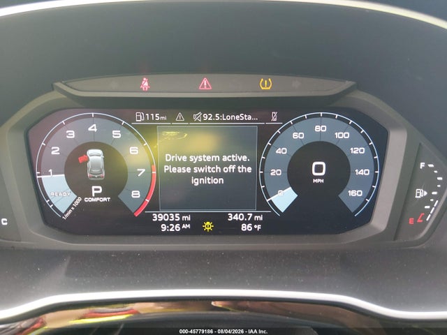 45779186 :رقم المزاد ، WA1DECF33R1125372 vin ، 2024 Audi Q3 Premium 45 Tfsi S Line Quattro Tiptronic مزاد بيع