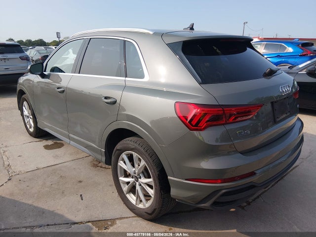 45779186 :رقم المزاد ، WA1DECF33R1125372 vin ، 2024 Audi Q3 Premium 45 Tfsi S Line Quattro Tiptronic مزاد بيع