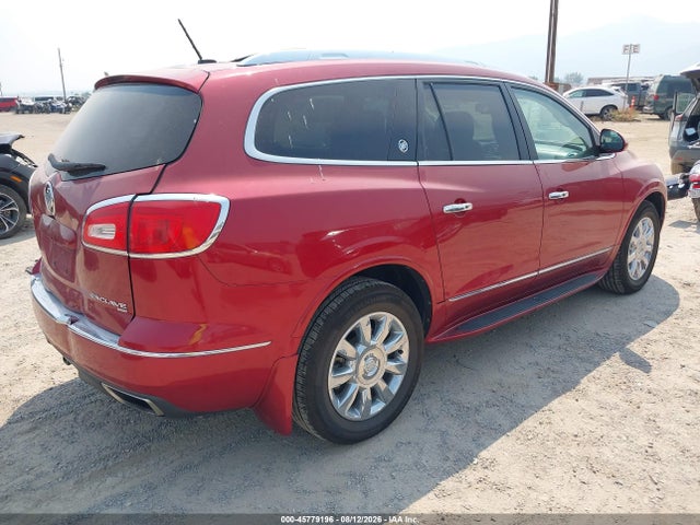 45779196 :رقم المزاد ، 5GAKVCKD2DJ255892 vin ، 2013 Buick Enclave Leather مزاد بيع