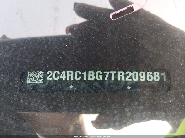 2026 Chrysler Pacifica Select მანქანა იყიდება აუქციონზე, vin: 2C4RC1BG7TR209681, აუქციონის ნომერი: 45779204
