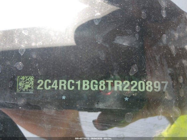 45779213 :رقم المزاد ، 2C4RC1BG8TR220897 vin ، 2026 Chrysler Pacifica Select مزاد بيع