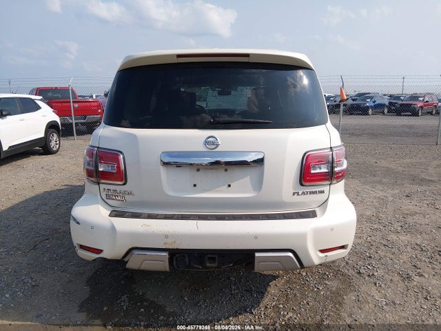 45779248 :رقم المزاد ، JN8AY2NE7JX700463 vin ، 2018 Nissan Armada Platinum مزاد بيع