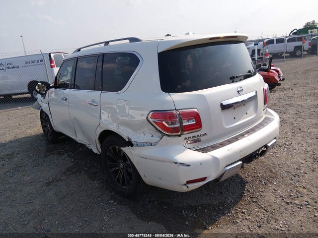 45779248 :رقم المزاد ، JN8AY2NE7JX700463 vin ، 2018 Nissan Armada Platinum مزاد بيع