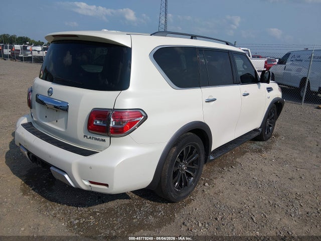 45779248 :رقم المزاد ، JN8AY2NE7JX700463 vin ، 2018 Nissan Armada Platinum مزاد بيع